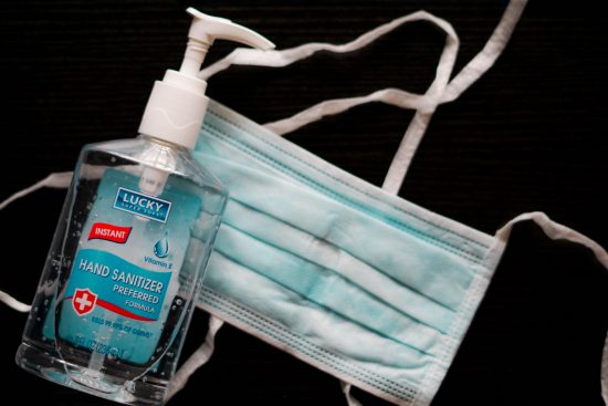 Masque et gel hydroalcoolique